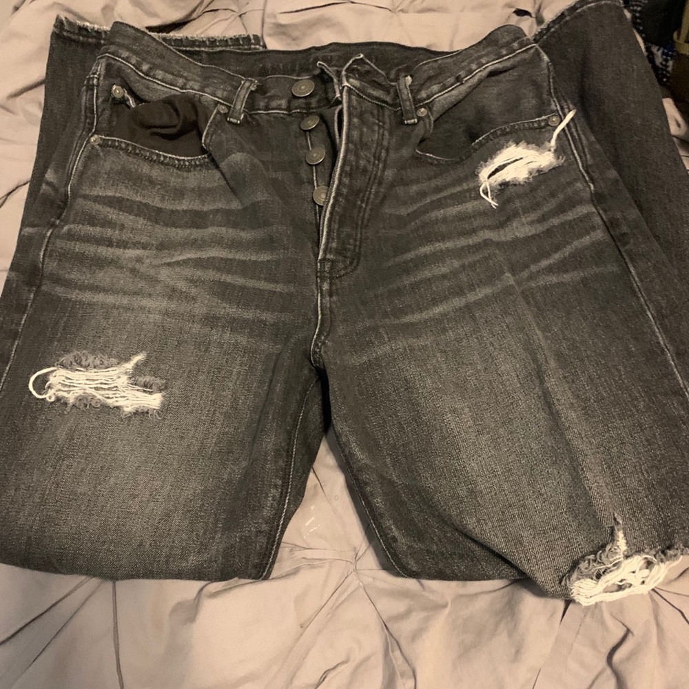 American Eagle 90s boyfriend black jeans